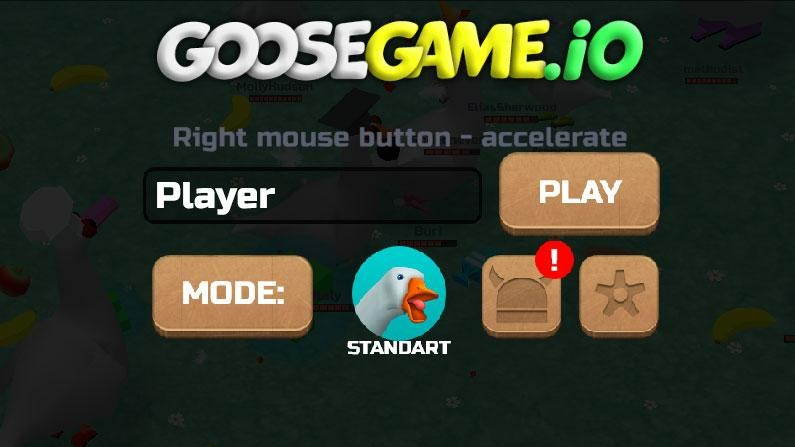 Goose Game IO Homescreen