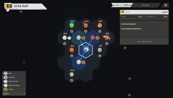 new star map