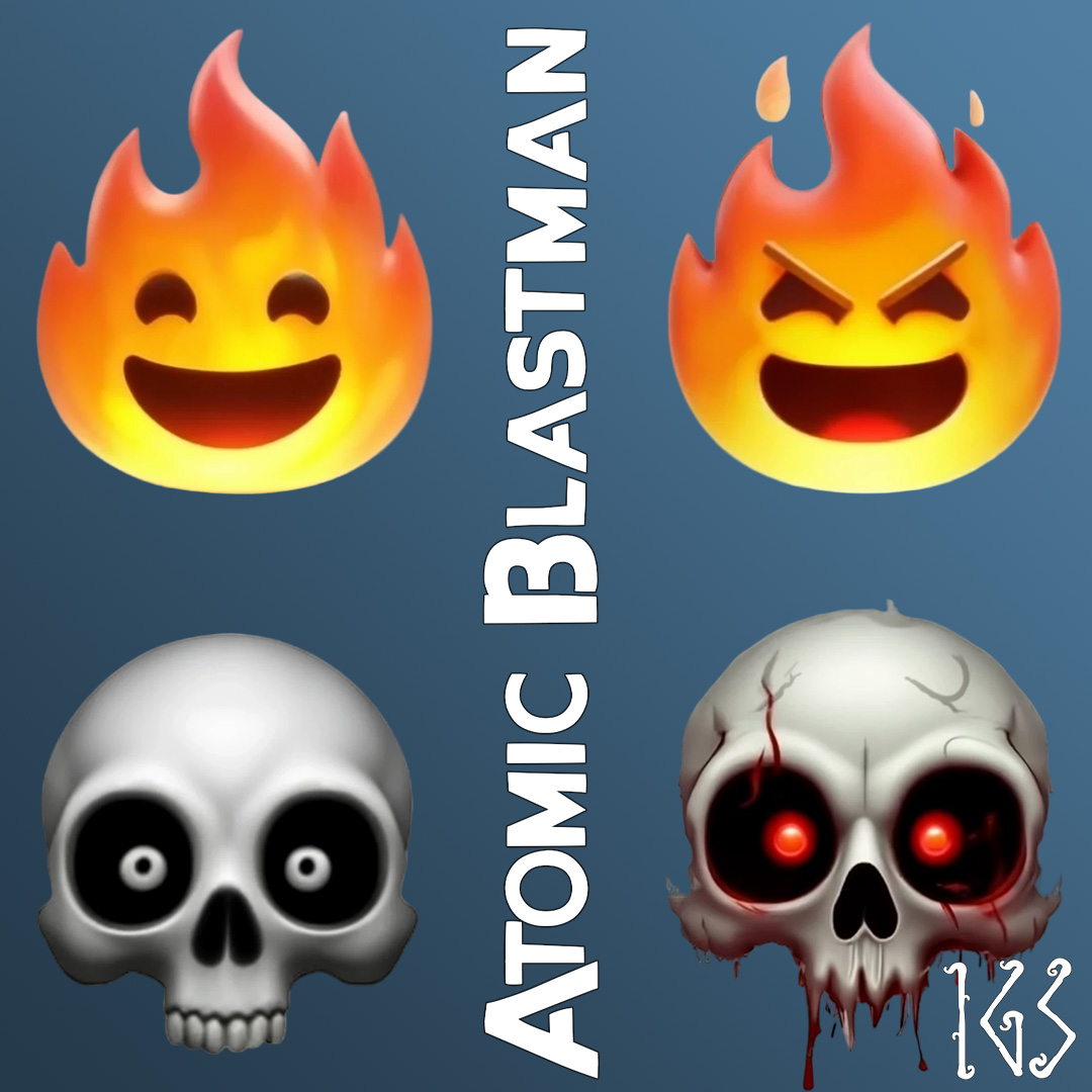 Atomic Blastman New Powerup Items