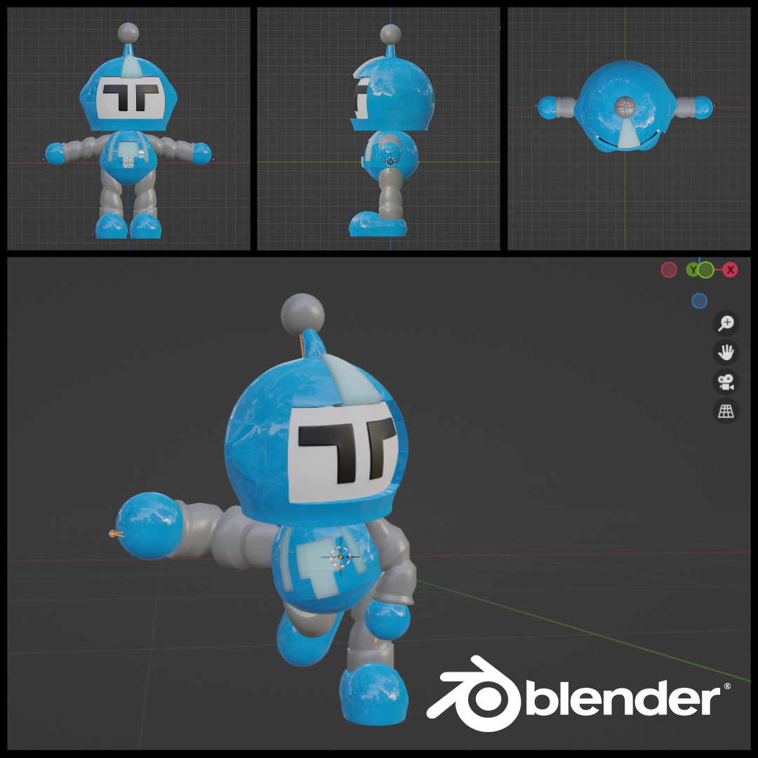 Blastman Model