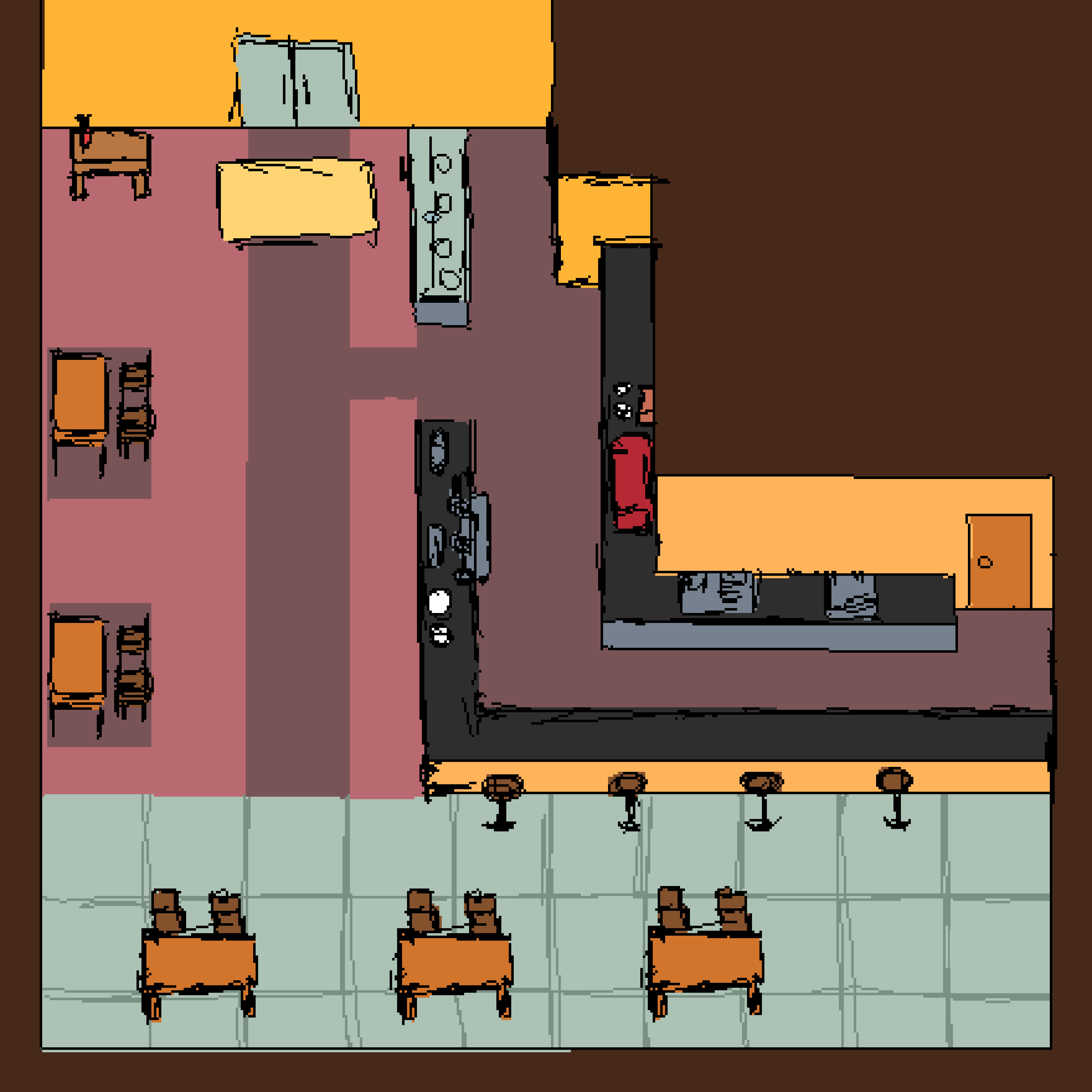 Cafe Color Study