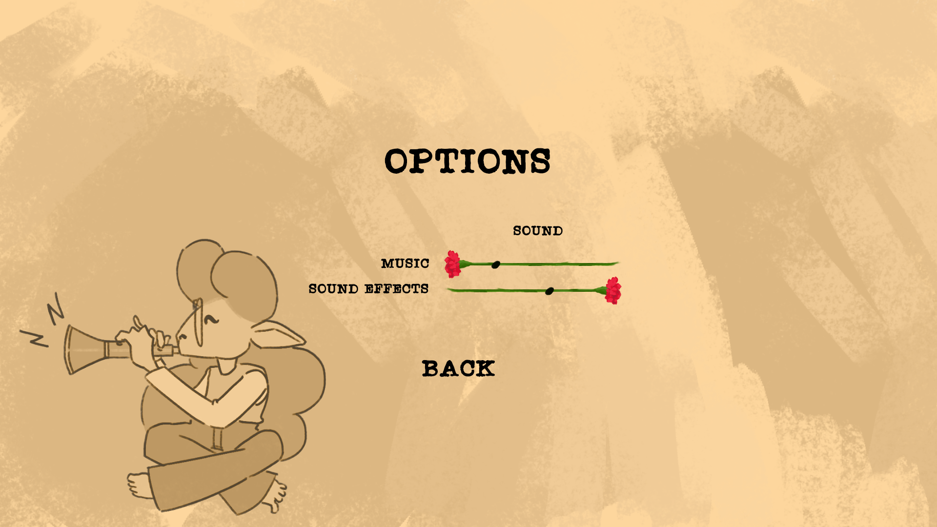 1974 Options Screen Gameplay