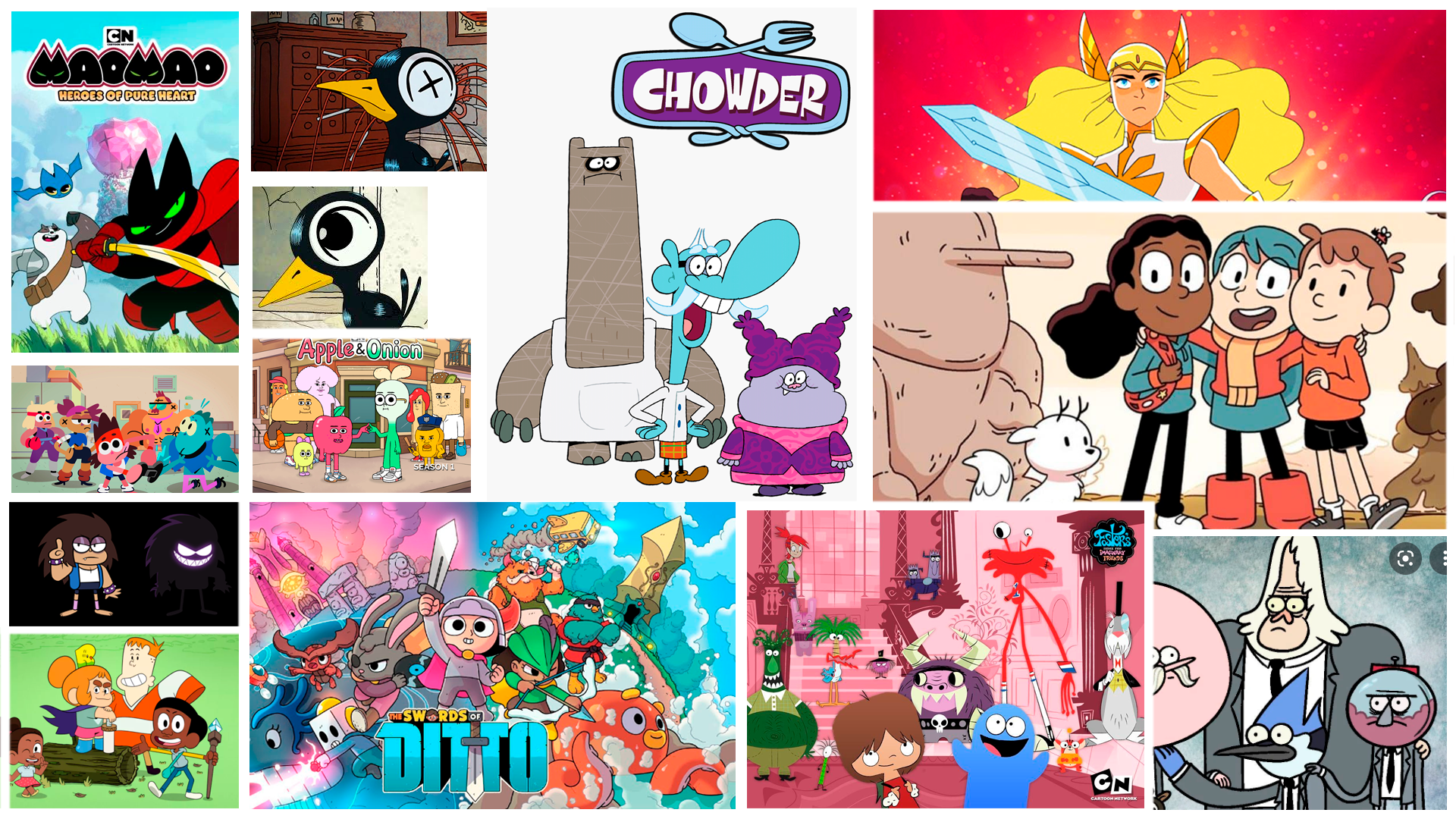 Moodboard Cartoons