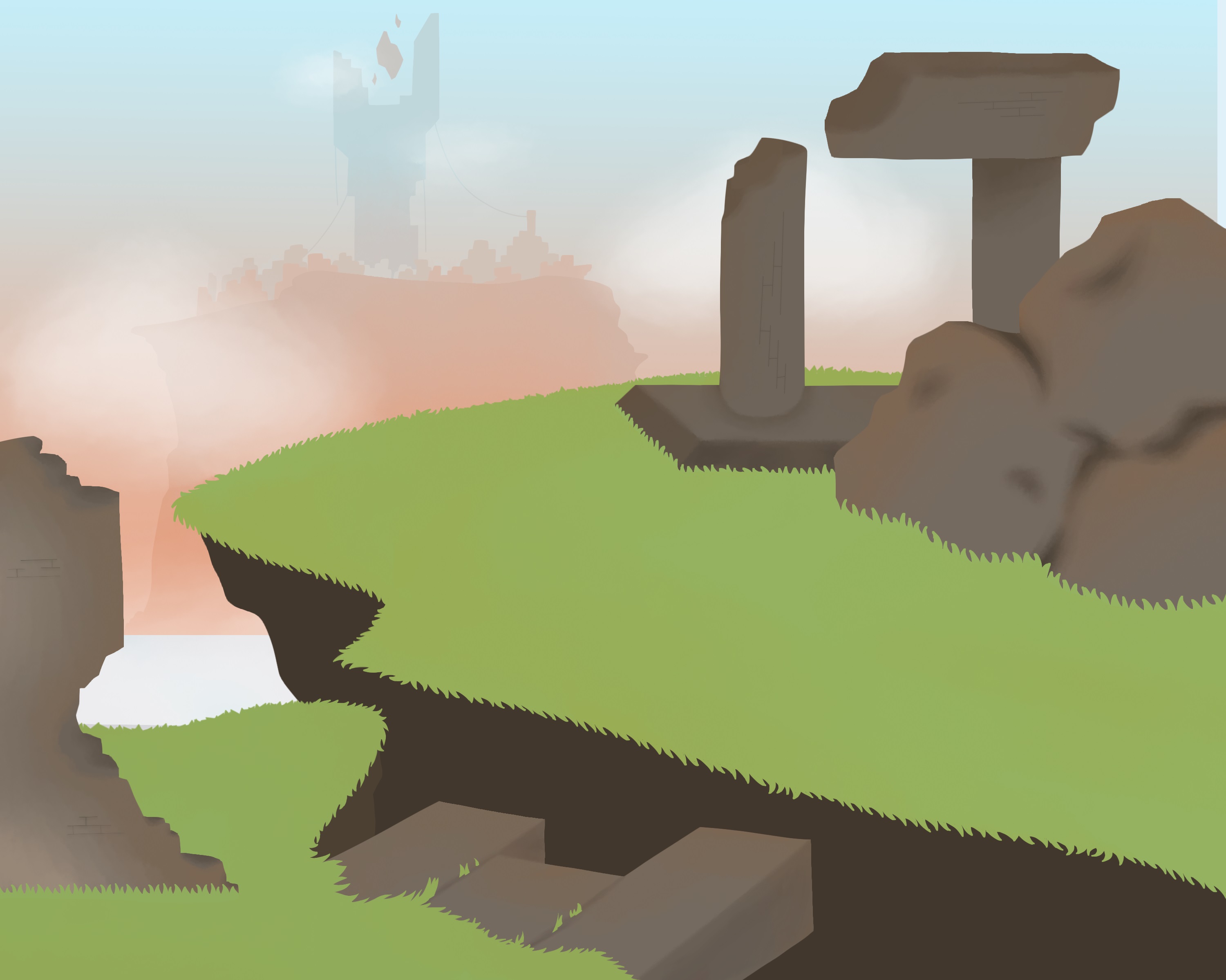 Ruins Concept Art