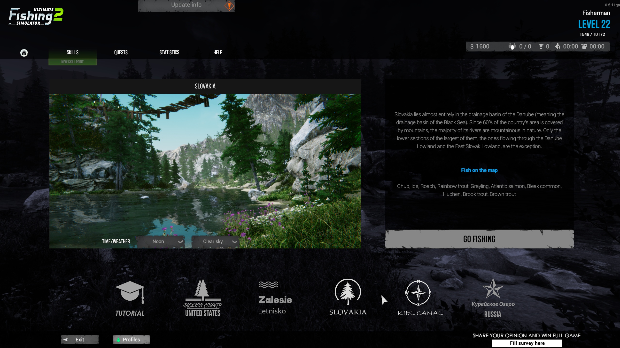 Ultimate Fishing Simulator 2 - live the angler's life feature