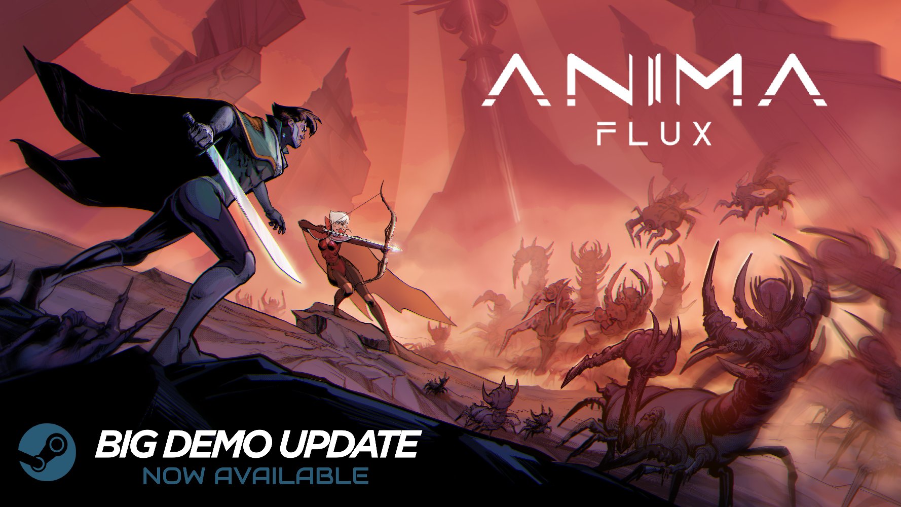 Co-Op Metroidvania Anima Flux - Big Demo Update 