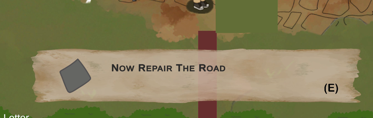 repair the road