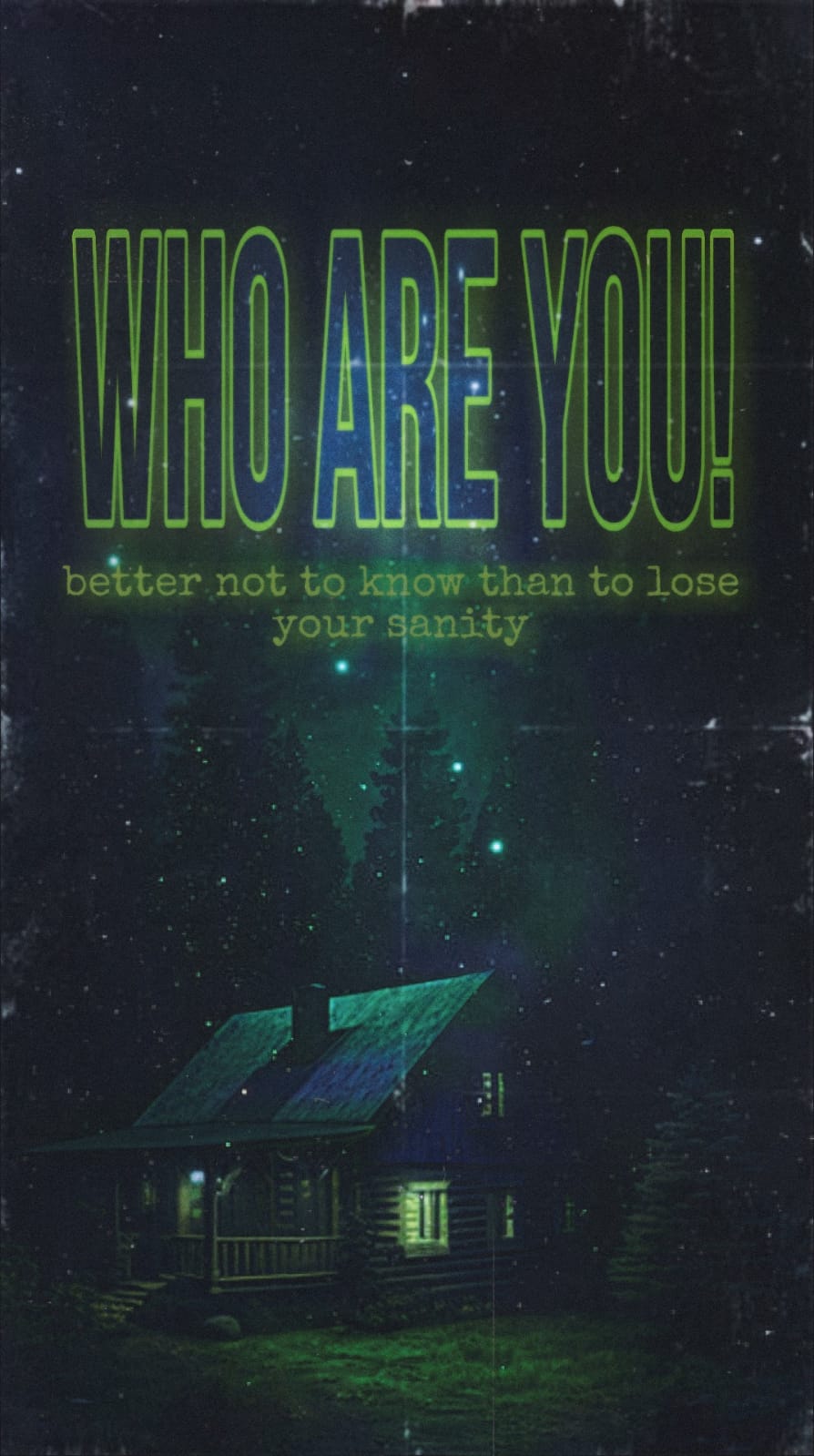 Who are you poster