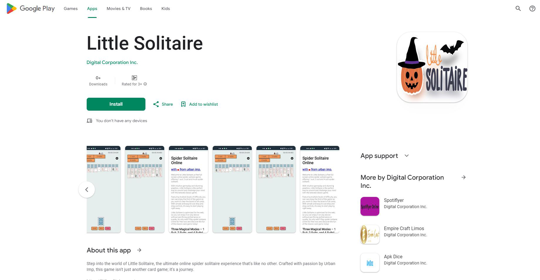 google play solitaire