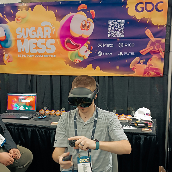 Multiple Gaming Enthusiasts Were Playing VR Sugar Mess 