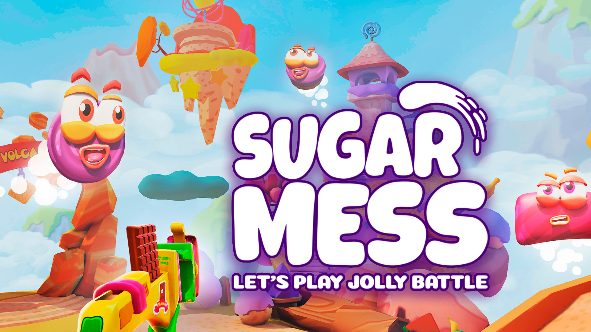 Cover Sugar Mess - Let's Play Jolly Battle VR Game