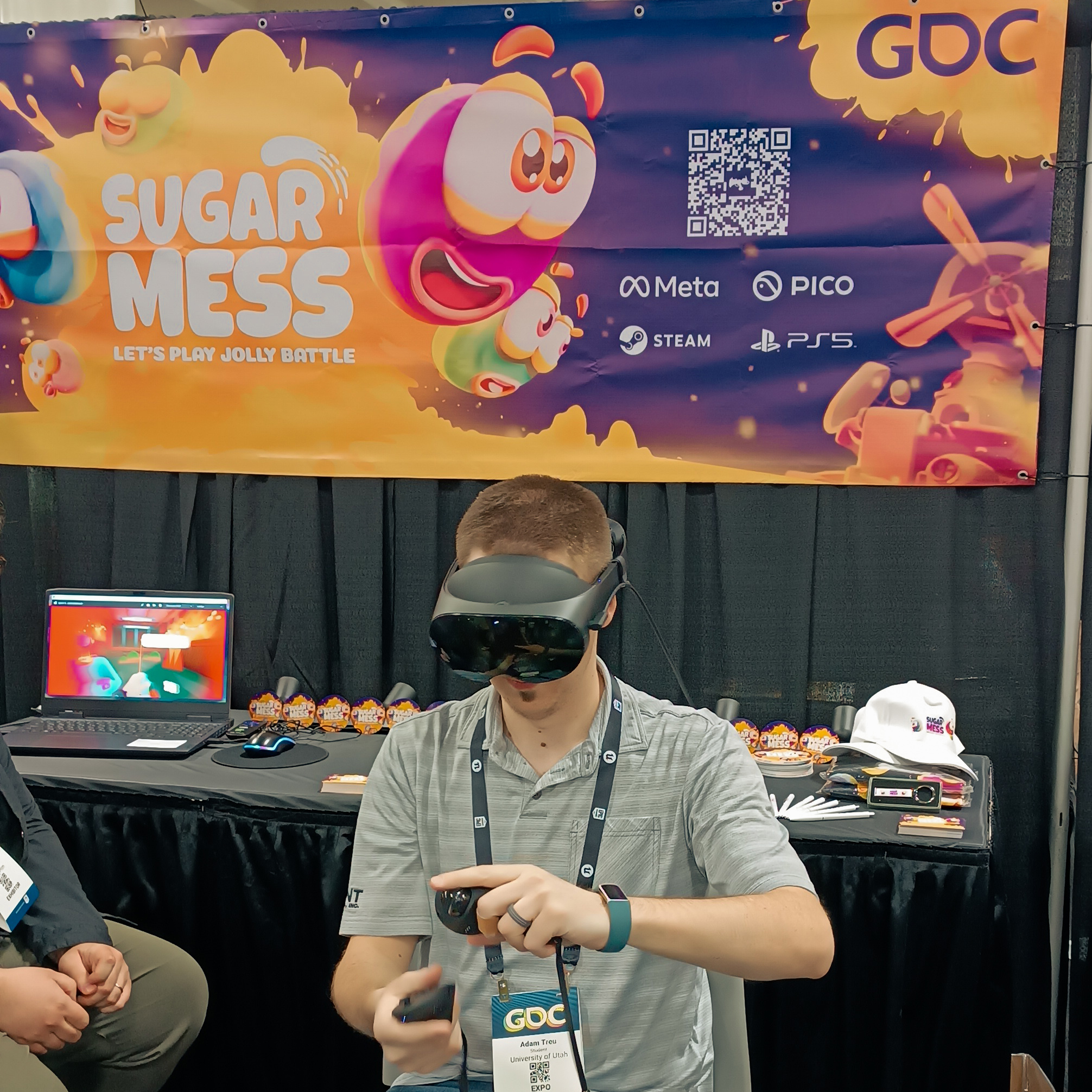 Sugar Mess VR Game @ GDC 2024
