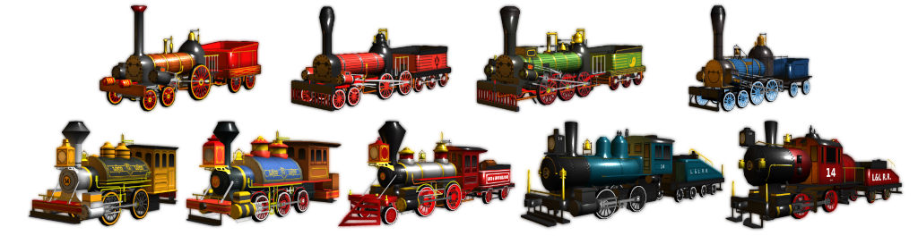 Loco-Sort Playable Locomotives