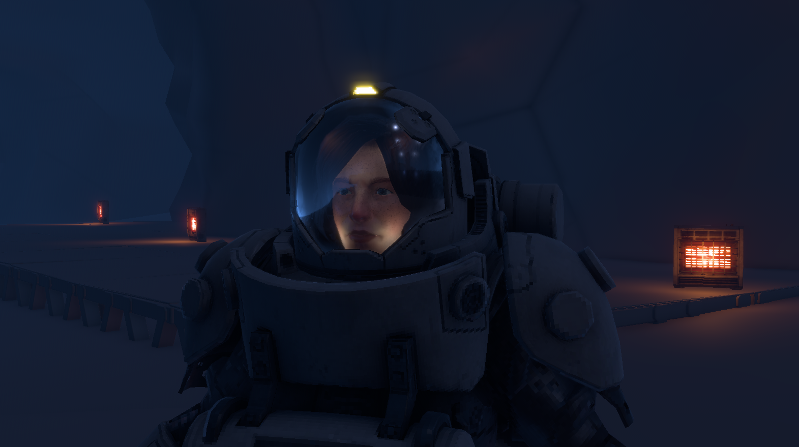 In engine render of companion character