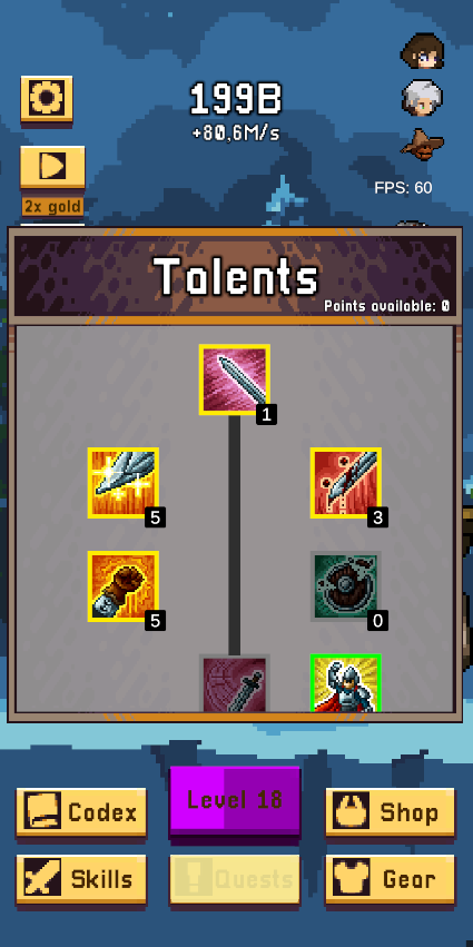 Berserking talent tree