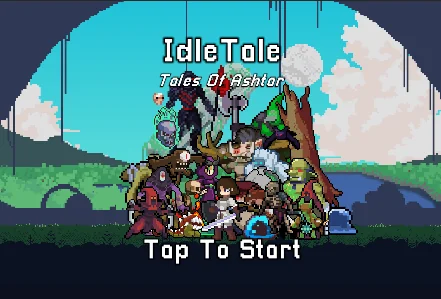 IdleTale's Title Screen