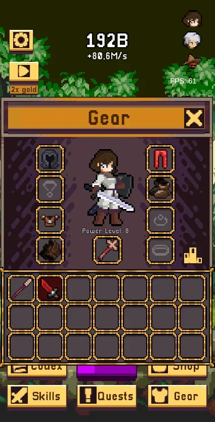 Gear tab