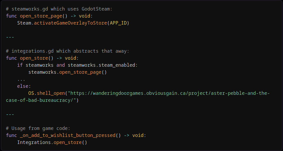 steam integration