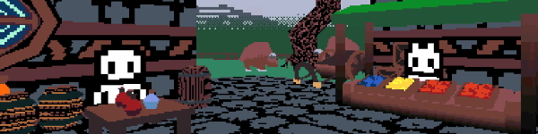 Village Environment Receives Updates In Crystals of Irm, a Pixelated Adventure Game